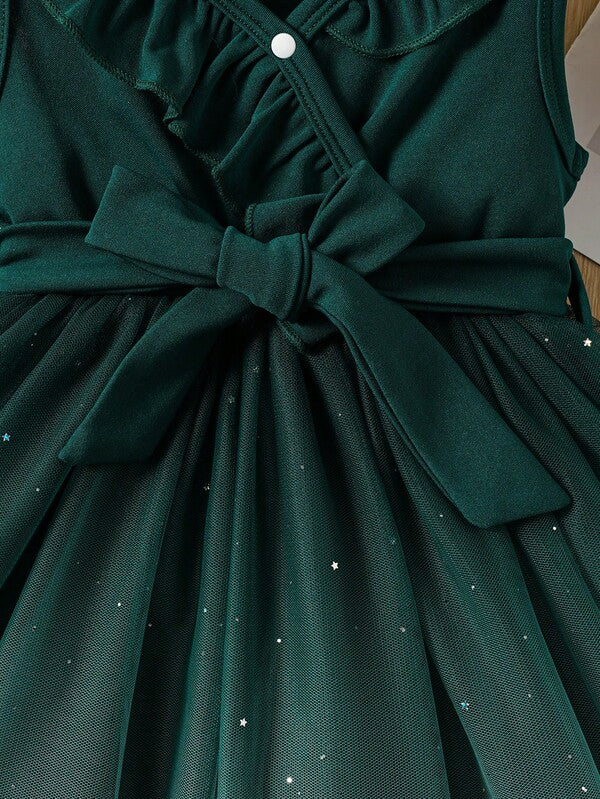 Vestido elegante para bebé y niñas pequeñas