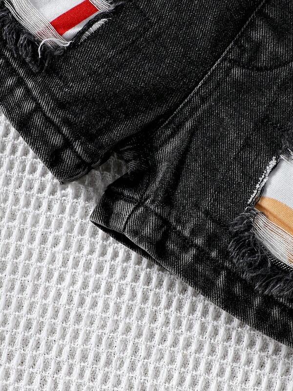 Conjunto de 2 piezas para bebé y niños pequeños, franela y shorts