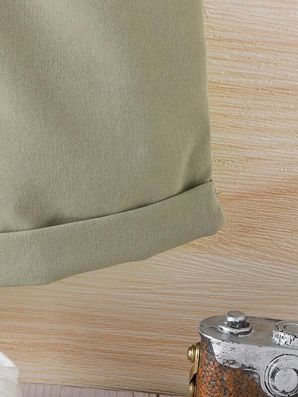 Conjunto de 2 piezas para bebé y niños pequeños, camisa y short