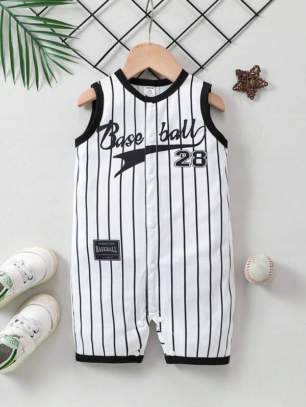 Body beisbolista para bebé niño