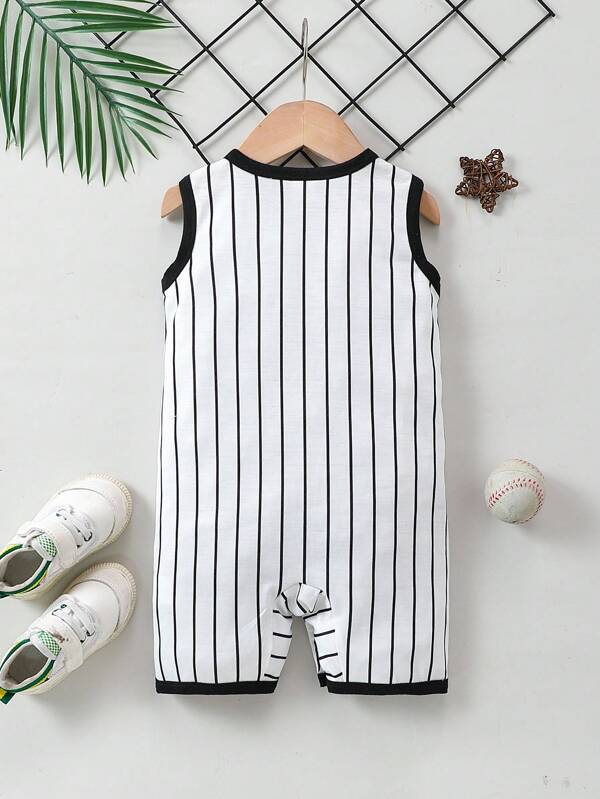 Body beisbolista para bebé niño