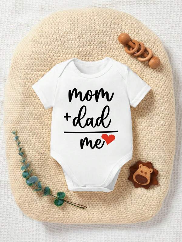Body con slogan para bebé