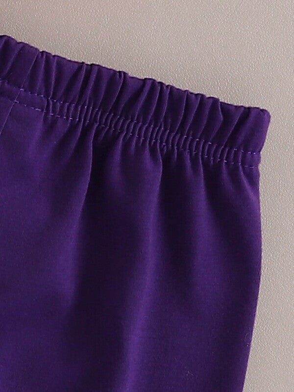 Conjunto de 2 piezas para bebé y niños pequeños, franelilla y shorts