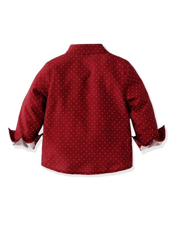 Camisa bordado dinosaurio para niño pequeño