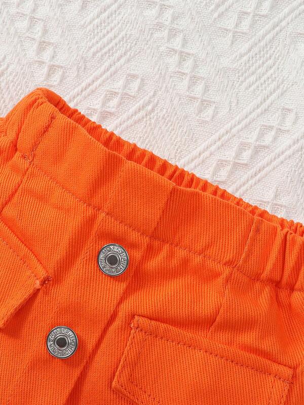 Conjunto de 2 piezas para bebé y niñas pequeñas, chaqueta y falda