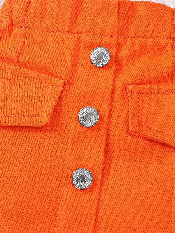 Conjunto de 2 piezas para bebé y niñas pequeñas, chaqueta y falda