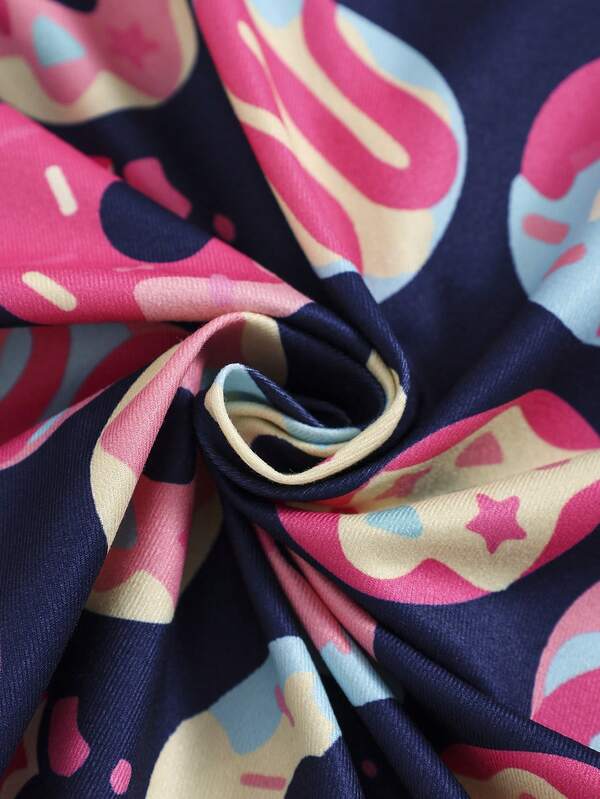 Conjunto de 2 piezas para niñas pequeñas, franela y short