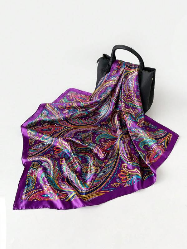 Pañuelo estampado Paisley