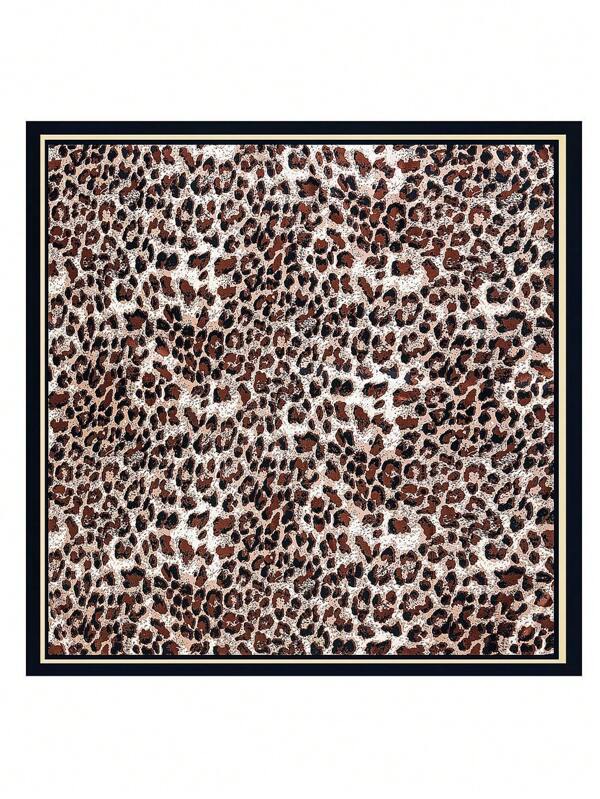Pañuelo estampado Leopardo