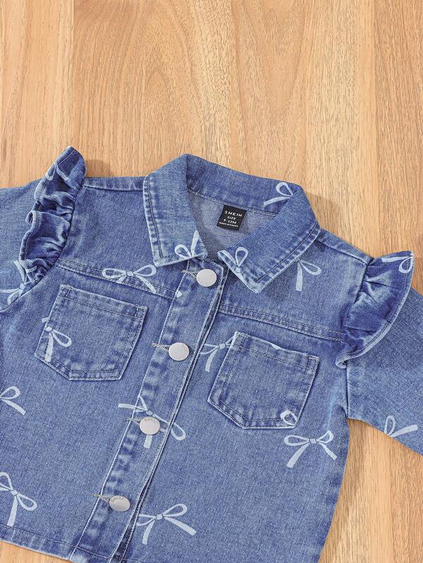 Conjunto de 2 piezas para bebé y niñas pequeñas, chaqueta y pantalón