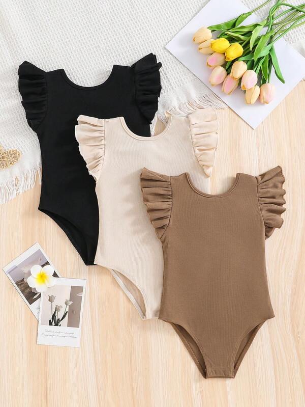 Set de bodys para niñas pequeñas