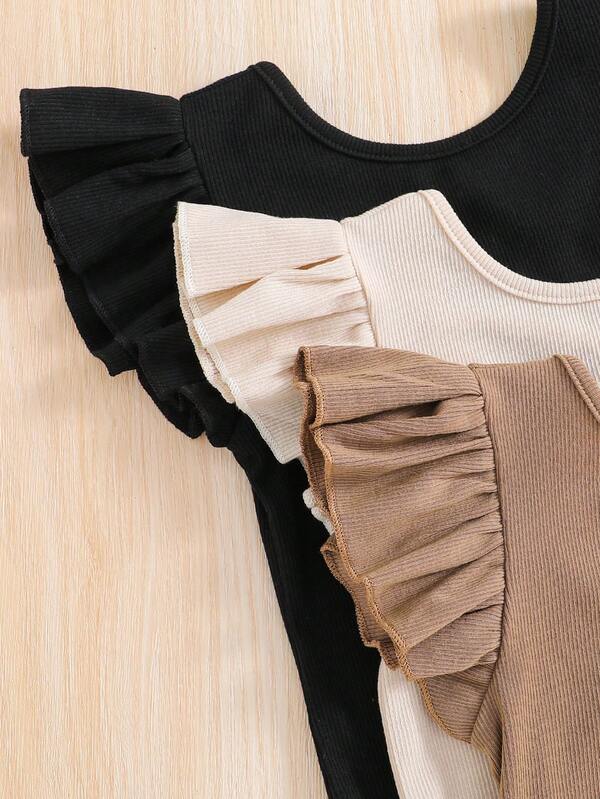 Set de bodys para niñas pequeñas