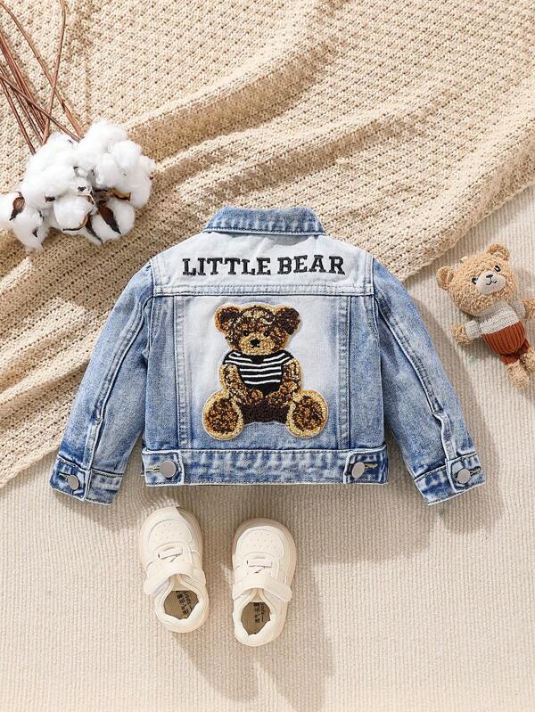 Chaqueta de oso para bebé y niño pequeño