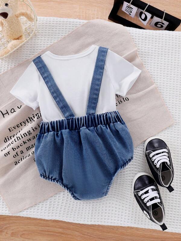Conjunto de 2 piezas para bebé niño, franela y braga