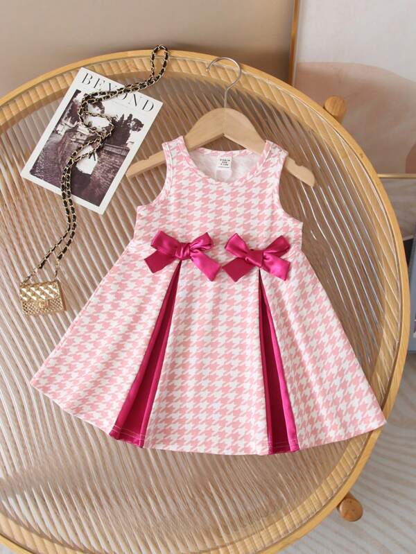 Vestido retro para bebé y niñas pequeñas