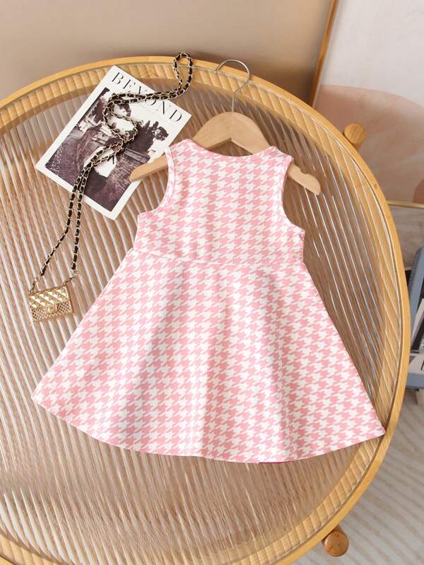 Vestido retro para bebé y niñas pequeñas