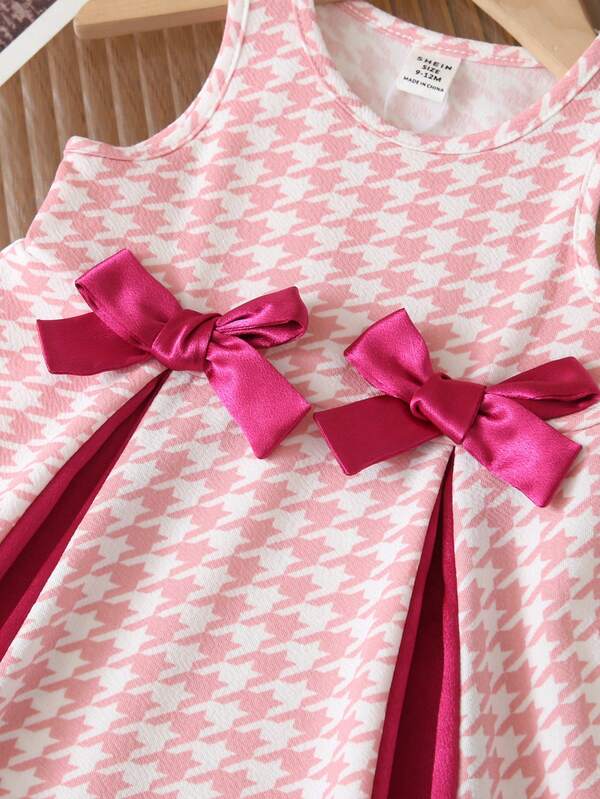 Vestido retro para bebé y niñas pequeñas