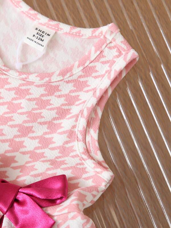 Vestido retro para bebé y niñas pequeñas