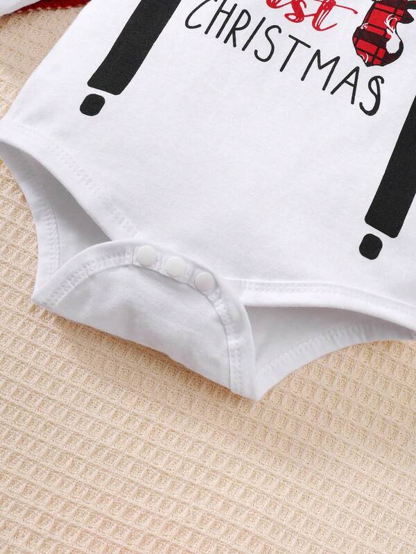 Pijama navideña niño, 3 piezas