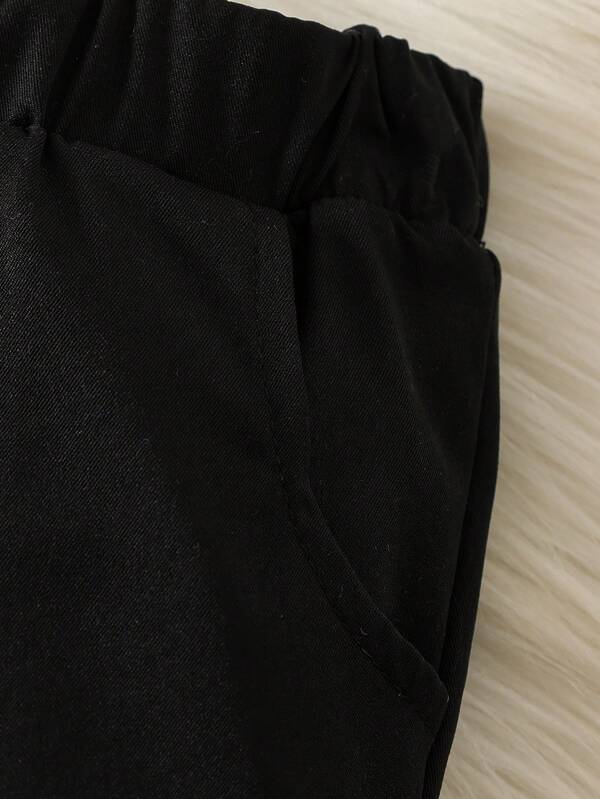 Conjunto de 2 piezas para bebé y niños pequeños, camisa y pantalón