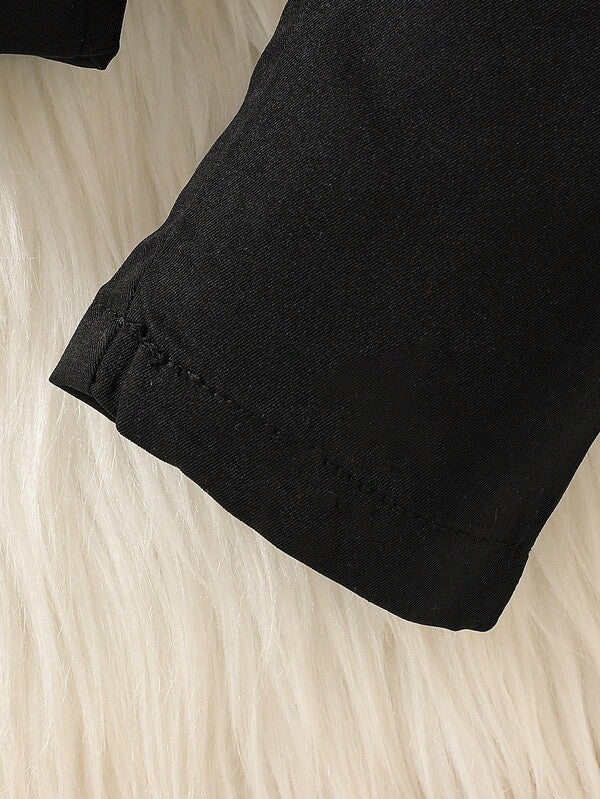 Conjunto de 2 piezas para bebé y niños pequeños, camisa y pantalón