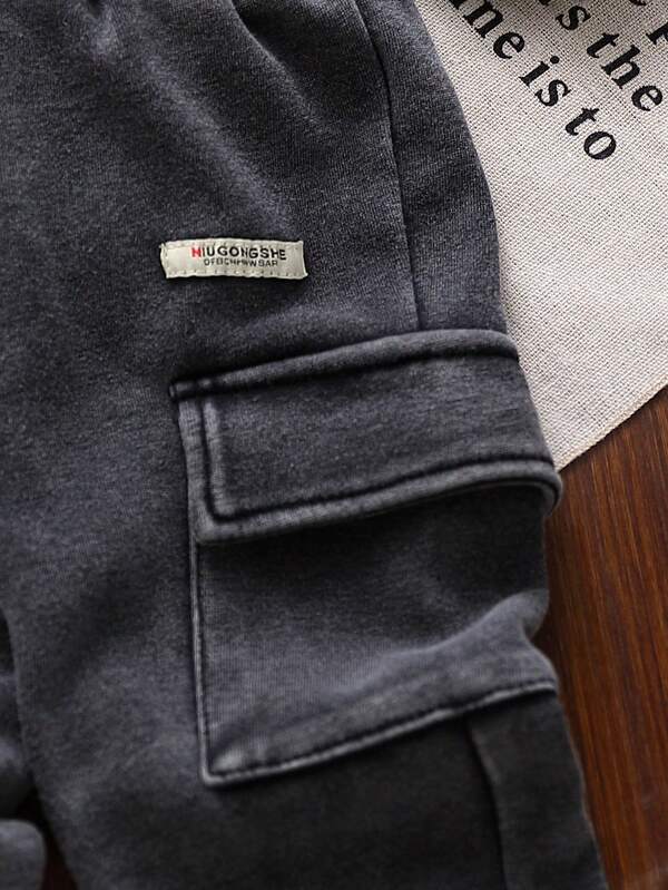 Conjunto de 2 piezas para bebé y niños pequeños, sweater y joggers