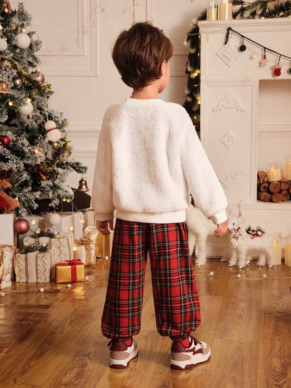 Conjunto navideño de 2 piezas para niño