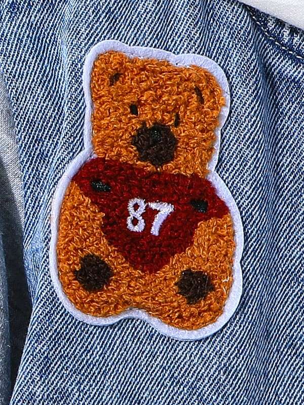 Chaqueta denim para bebé y niño pequeño