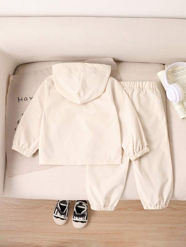 Conjunto de 2 piezas para bebé y niños pequeños, sudadera y joggers