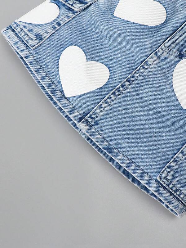 Conjunto de 2 piezas para niñas pequeñas, chaqueta y falda