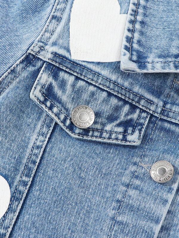 Conjunto de 2 piezas para niñas pequeñas, chaqueta y falda