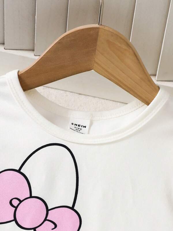 Conjunto de 2 piezas para niñas pequeñas, franela y mono