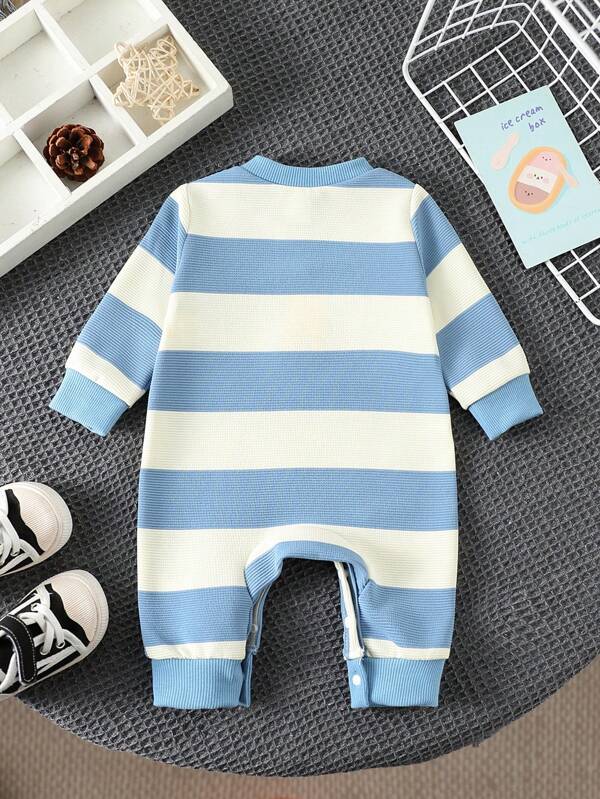 Mameluco a rayas para bebé y niño