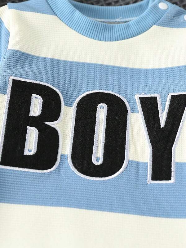 Mameluco a rayas para bebé y niño