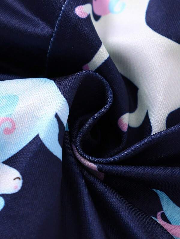 Mameluco de unicornios para niñas pequeñas