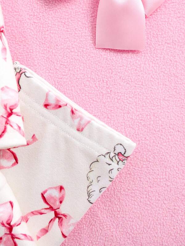 Pijama navideña para niña, 2 piezas