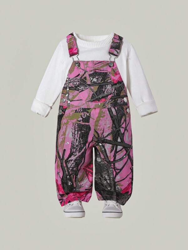 Braga camuflajeada para bebé y niñas pequeñas