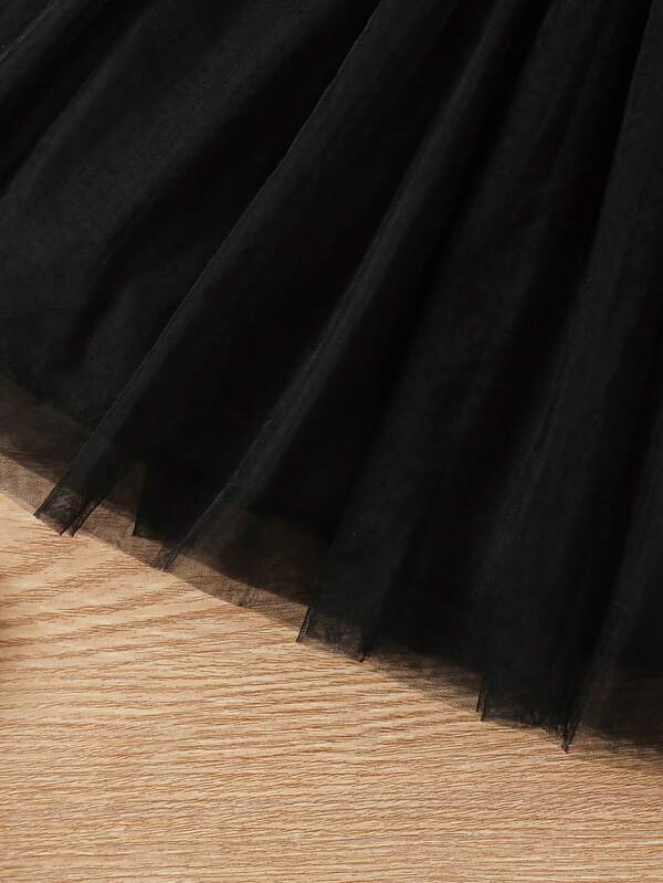 Conjunto de 2 piezas para niñas pequeñas, vestido y chaqueta