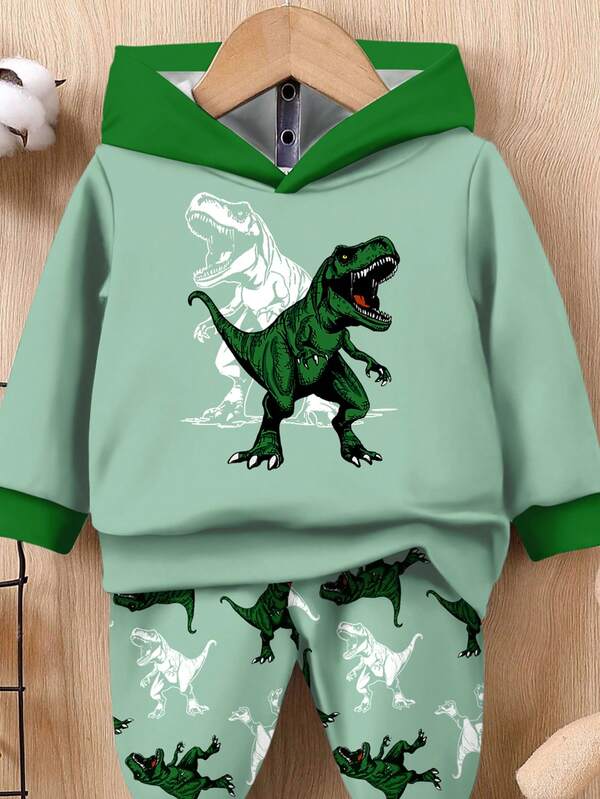 Conjunto de 2 piezas para bebé y niños pequeños, sudadera y joggers