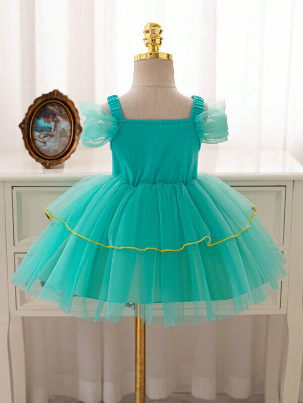 Vestido Princesa Jazmín para bebé y niñas pequeñas