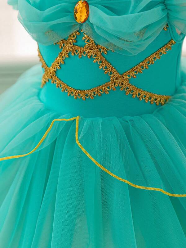 Vestido Princesa Jazmín para bebé y niñas pequeñas