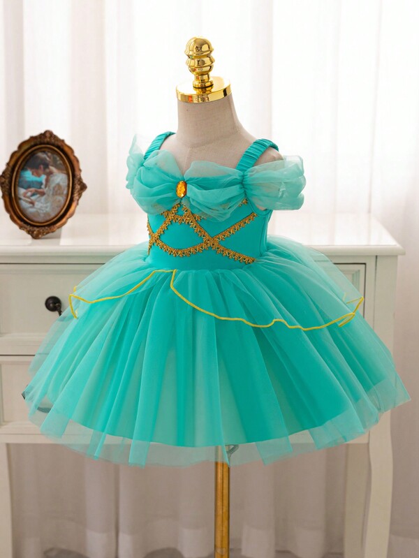 Vestido Princesa Jazmín para bebé y niñas pequeñas