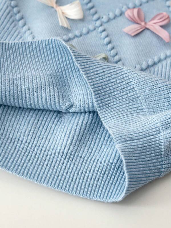 Conjunto de 2 piezas para bebé y niñas pequeñas, sweater y falda