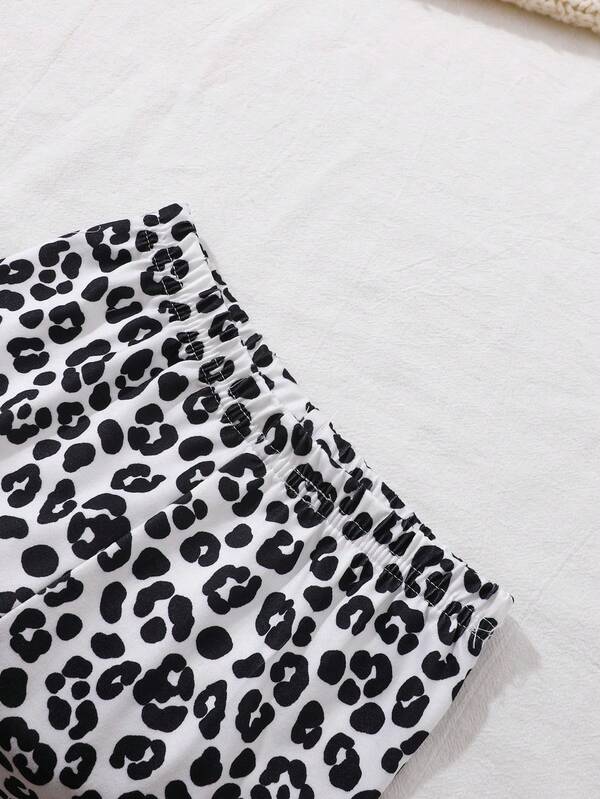 Conjunto de 2 piezas para bebé y niñas pequeñas, sweater y leggins