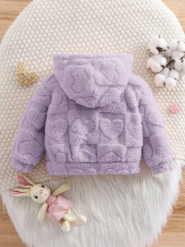 Sweater de corazones para bebé y niñas pequeñas