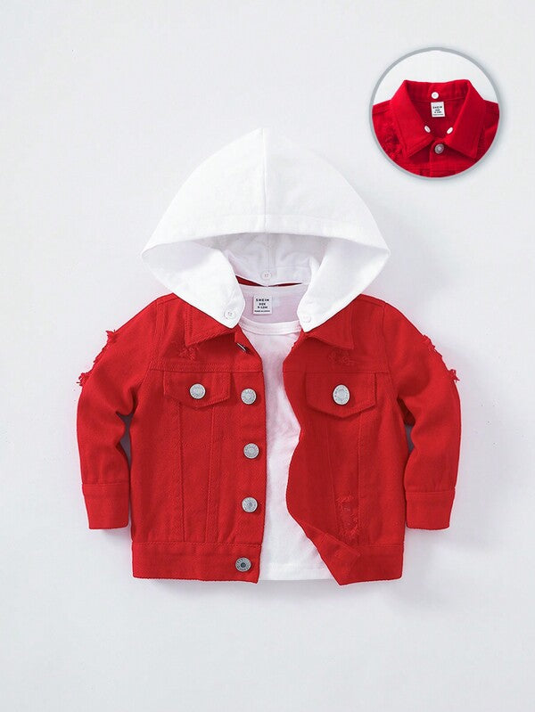 Chaqueta con capucha para bebé niño