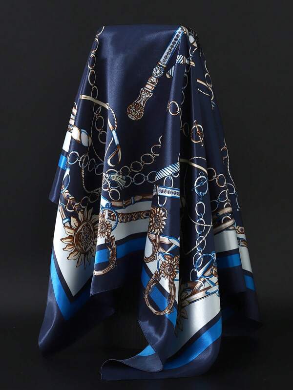 Pañuelo estampado Náutico