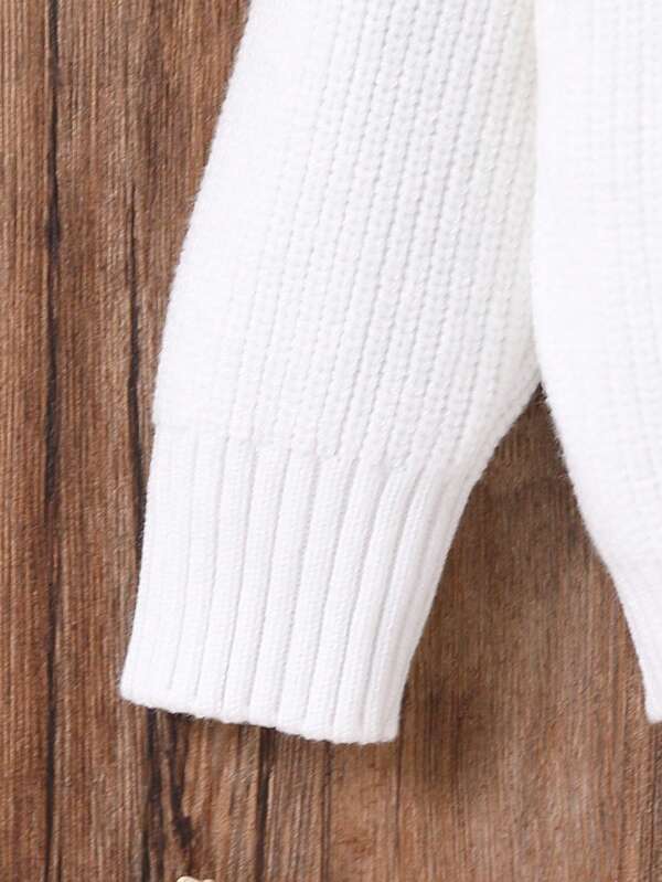 Sweater de oso para bebé y niño pequeño