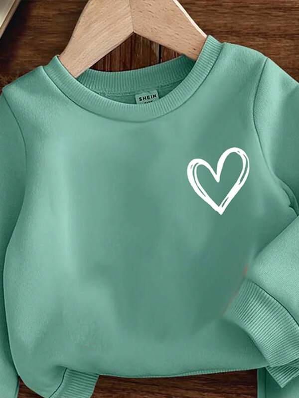 Conjunto de 2 piezas para bebé y niñas pequeñas, sweater y joggers