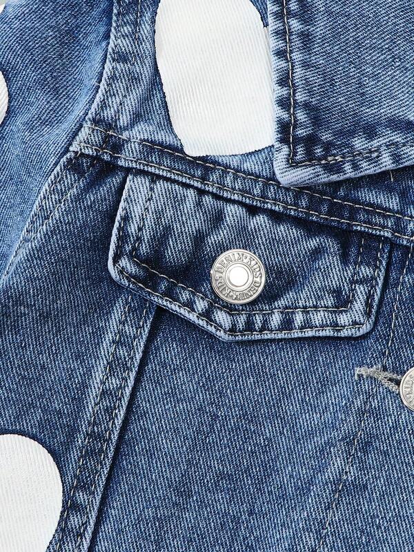 Conjunto de 2 piezas para niñas pequeñas, chaqueta y falda